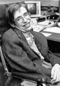 Stephen William Hawking (8 January 1942 – 14 March 2018) was an English theoretical physicist, cosmologist