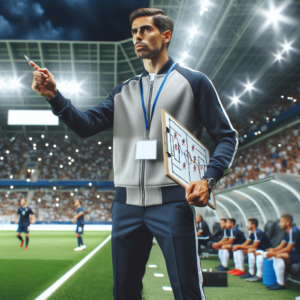 Aims, Objectives and Scope of Physical Education 3 Coach Explaining Tactics
