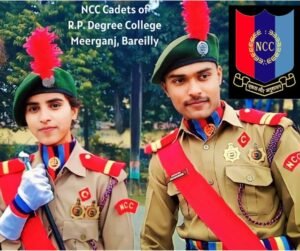 NCC Cadets of Rajendra Prasad Degree Collgee Meerganj, Bareilly