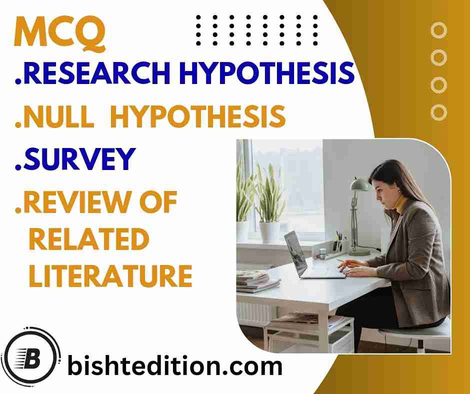 research hypothesis are mcq